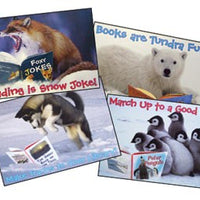 Winter Baby Animals Poster