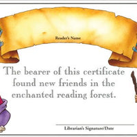 Enchanted Reading Forest Certificate Pk/50