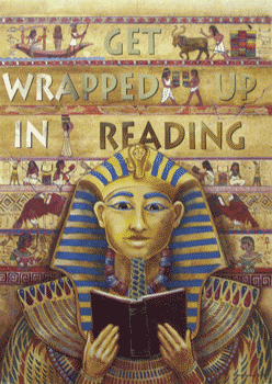 Get Wrapped Up in Reading Poster