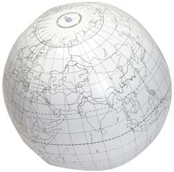 Clever Catch Ball: Writable Globe