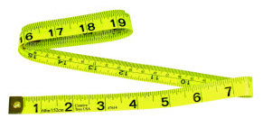 Measuring Tape Inch/Metric Set of 10