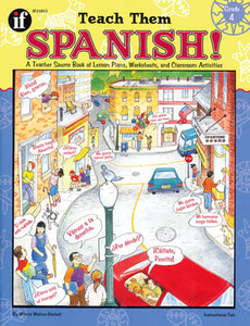 Teach Them Spanish Book Grade 4