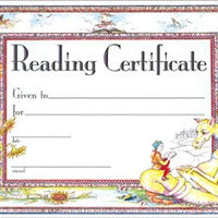 Reading Certificate