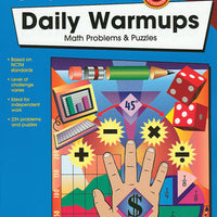 Daily Warmups: Math Problems & Puzzles Book Grade 3
