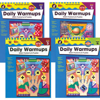 Daily Warmups Math Set of 4 Books