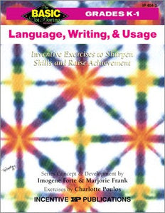 BASIC: Not Boring - Language, Writing, & Usage Gr K-1 Book