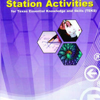 Math Station Activities for TEKS Math Algebra 2 Book