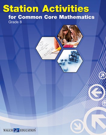 Station Activities for Common Core: Math Grade 8 Book
