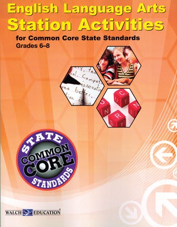 English Language Arts Station Activities for Common Core