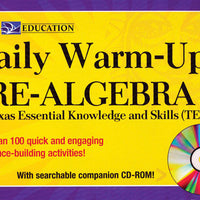 Daily Warm-ups: Pre-Algebra TEKS