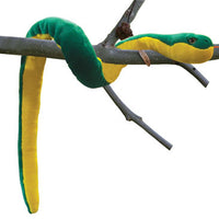 Snake Plush Yellow-Bellied 44 in.