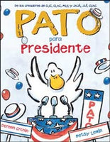 Duck For President Spanish Hardcover Book