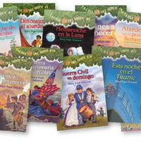 Magic Tree House: Adventures Spanish Book Set of 10