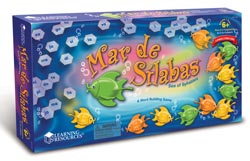 Sea of Syllables Spanish Game