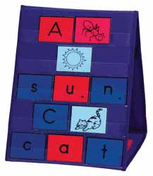 Tabletop Pocket Chart Double-Sided | National School Products