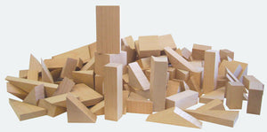 Classroom Wooden Geoblocks Set