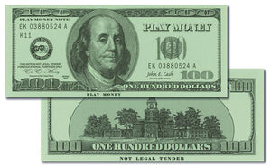 Play Money $100 Bills