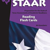 STAAR Reading Grade 8 English Flash Cards
