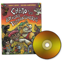 Chato & the Party Animals Book & CD (Spanish)