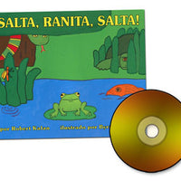 Jump, Frog, Jump Book & CD (Spanish)