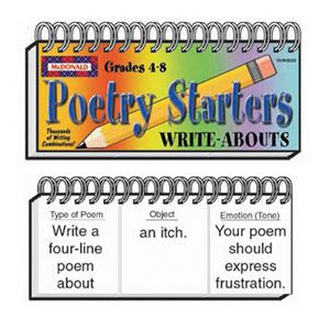 Poetry Starters Flip Books