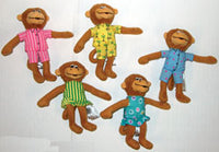 Five Little Monkeys Finger Puppets (5)