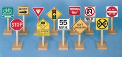Deluxe Traffic Sign Set | National School Products