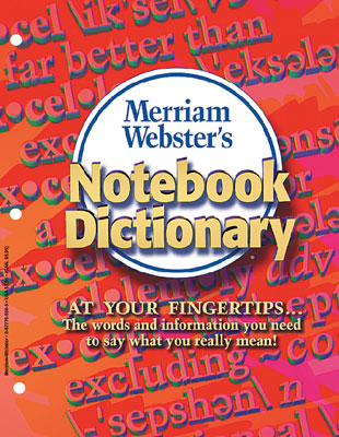 Merriam-Webster's Notebook Reference Books