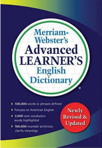 MERRIAM-WEBSTER'S ADVANCED LEARNER'S DICTIONARY