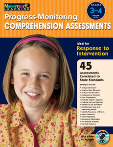 Progress Monitoring Comprehension Assessments Grades 3-4