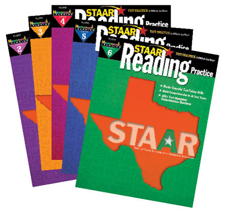 STAAR Reading Practice Grades 2-6 Book Set