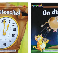 Around the Clock Family Involvement Nursery Rhymes Kit in Spanish