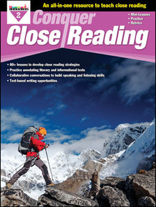 Conquer Close Reading Grade 2 Book