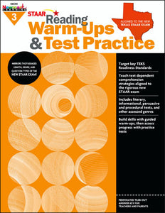 STAAR Reading Warm-Ups & Test Practice Books