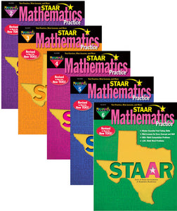 STAAR Mathematics Practice Books (Revised)