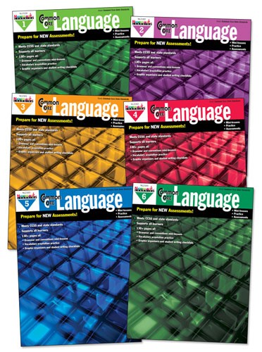 Common Core Language Grades 1-6 Complete Set