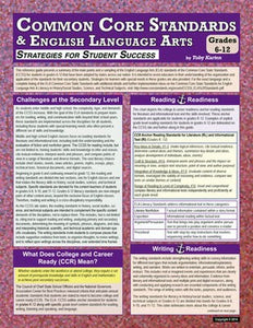 Common Core Step-by-Step Approach ELA 6-12 Reference Guide