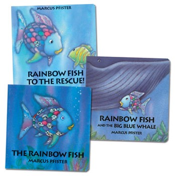 Rainbow Fish Board Book Library Bound Book