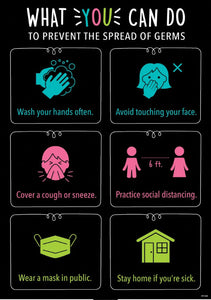 Prevent Spreading Germs Poster