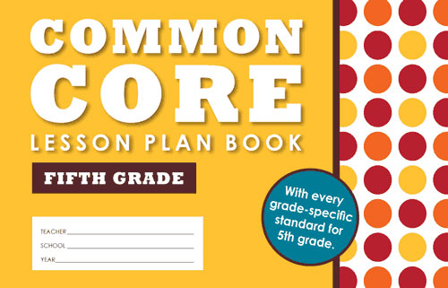 Common Core Digital Plan Book Grade 5