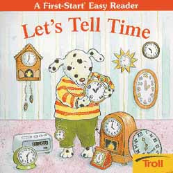 Let's Tell Time Paperback Book First-Start