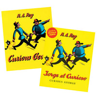 Curious George Bilingual Book Set
