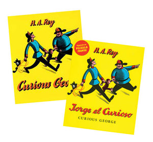Curious George Bilingual Book Set