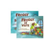 Froggy Gets Dressed Bilingual (English/Spanish) Book Set