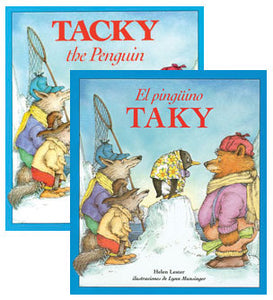 Tacky the Penguin Bilingual (English/Spanish) Book Set