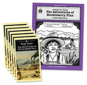 Adventures of Huck Finn 6 Books & TCM Guide
