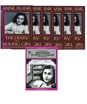 Anne Frank 6 Books & TCM Guide