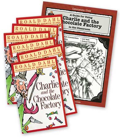 Charlie & the Chocolate Factory 6 Books &  Guide
