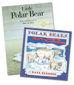 Polar Bears Fiction/Nonfiction Gail Gibbons Set of