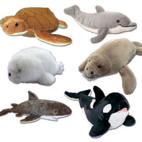 Sea Animals Puppet/Plush Set